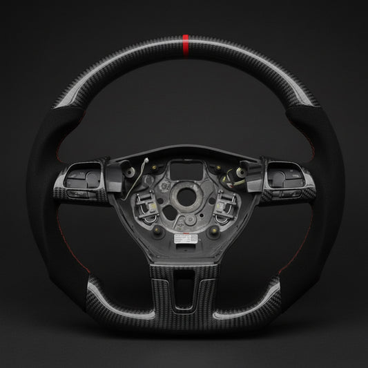 Carbon fibre steering wheel MK6 Golf Base/GTI/R/GT/GTD