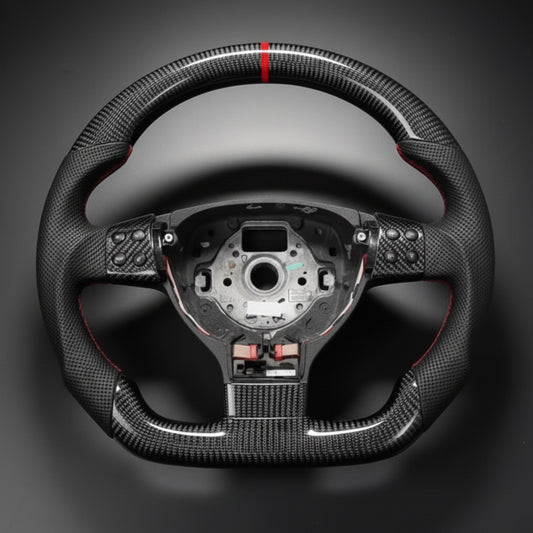 Carbon Fibre Steering Wheel for VW Golf MK5 GTI (Manual only)