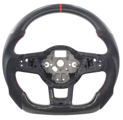 Carbon fibre steering wheel for MK7/ MK7.5 Golf GTI/GTD/GTE/R