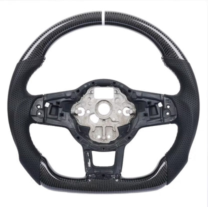 Carbon fibre steering wheel for MK7/ MK7.5 Golf GTI/GTD/GTE/R