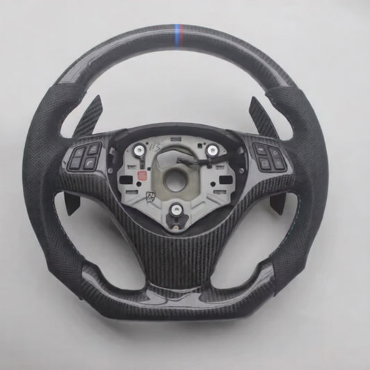 Carbon fibre steering wheel BMW E90