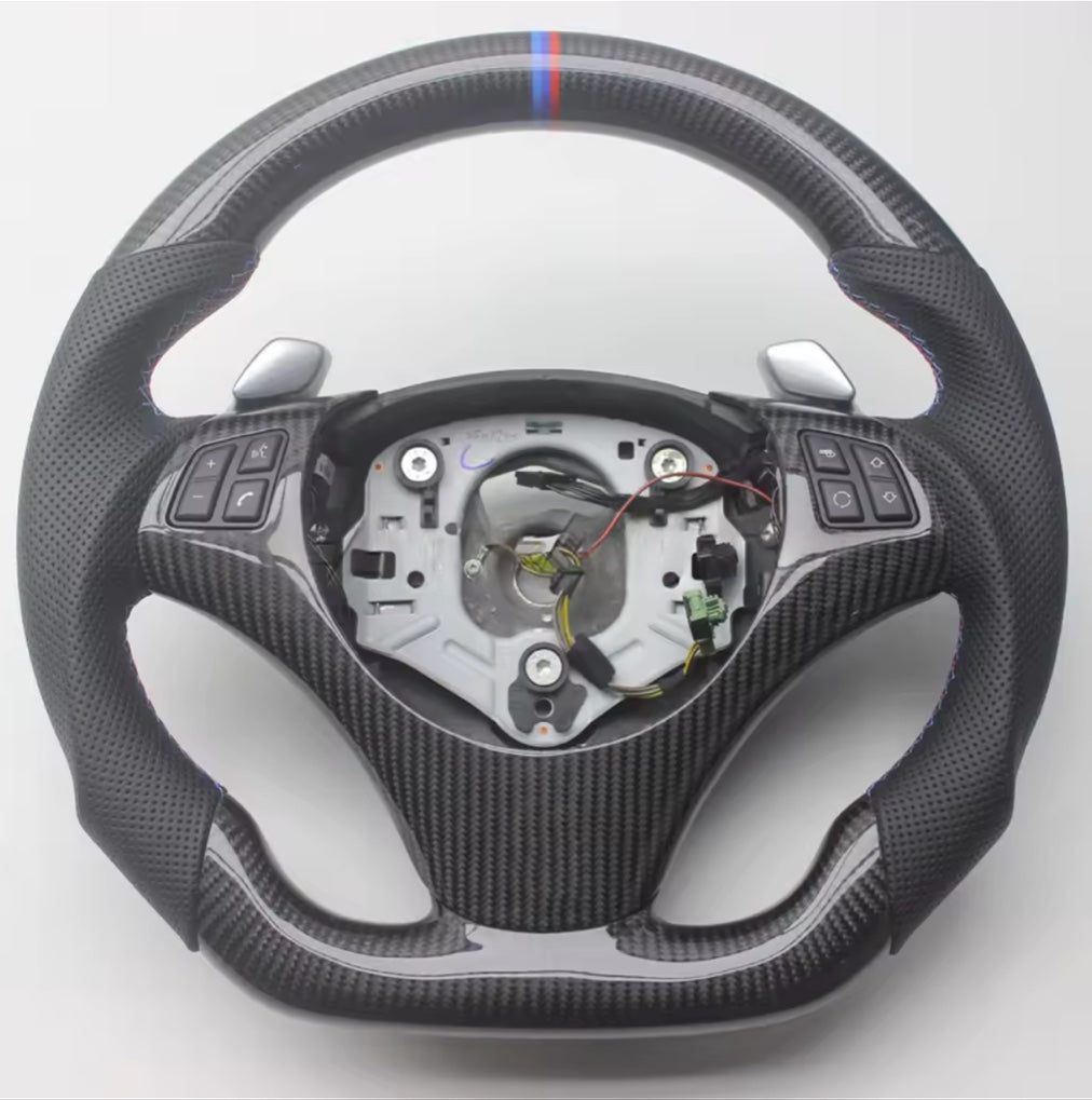 Carbon fibre steering wheel BMW E90