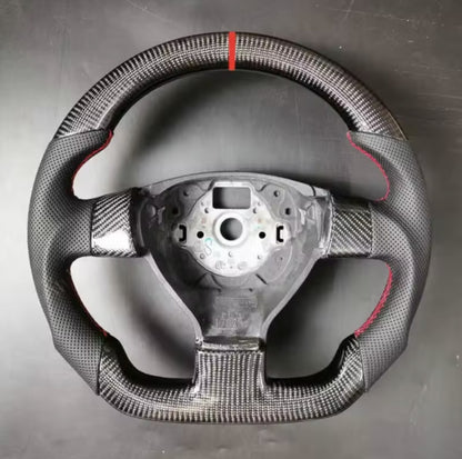Carbon Fibre Steering Wheel for VW Golf MK5 GTI (Manual only)