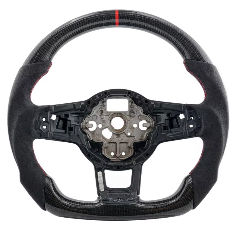 Carbon fibre steering wheel for MK7/ MK7.5 Golf GTI/GTD/GTE/R