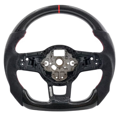 Carbon fibre steering wheel for MK7/ MK7.5 Golf GTI/GTD/GTE/R