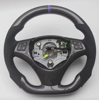 Carbon fibre steering wheel BMW E90