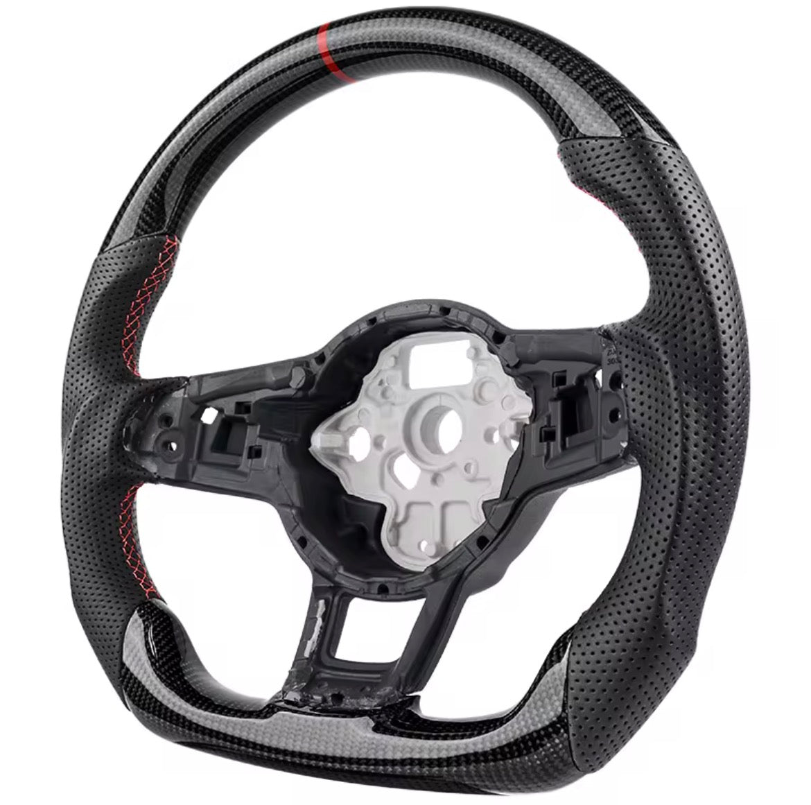 Carbon fibre steering wheel for MK7/ MK7.5 Golf GTI/GTD/GTE/R