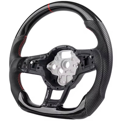Carbon fibre steering wheel for MK7/ MK7.5 Golf GTI/GTD/GTE/R