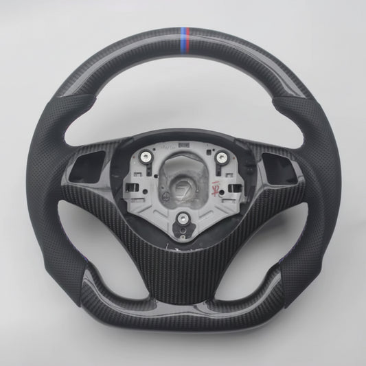 Carbon fibre steering wheel BMW E91