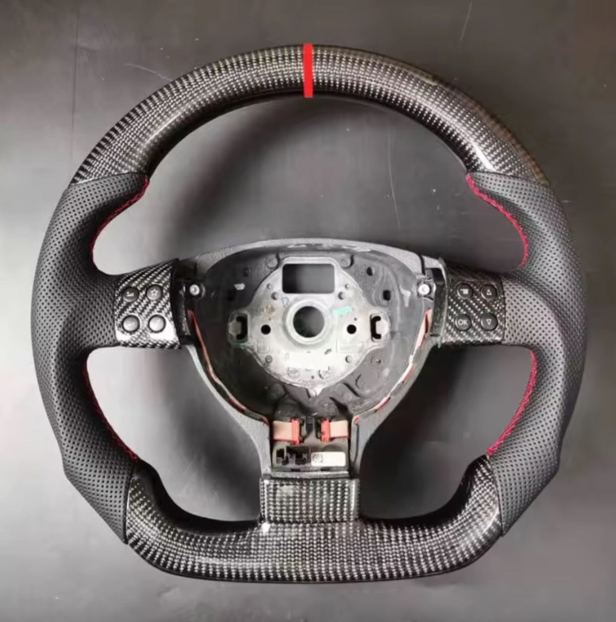 Carbon Fibre Steering Wheel for VW Golf MK5 GTI (Manual only)