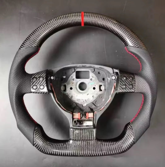 Carbon Fibre Steering Wheel for VW Golf MK5 GTI (Manual only)