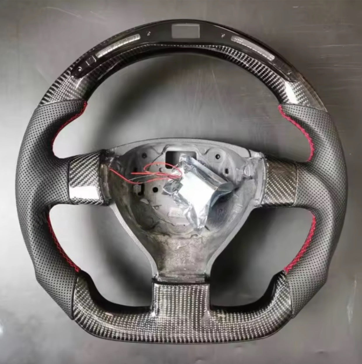 Carbon Fibre Steering Wheel for VW Golf MK5 GTI (Manual only)